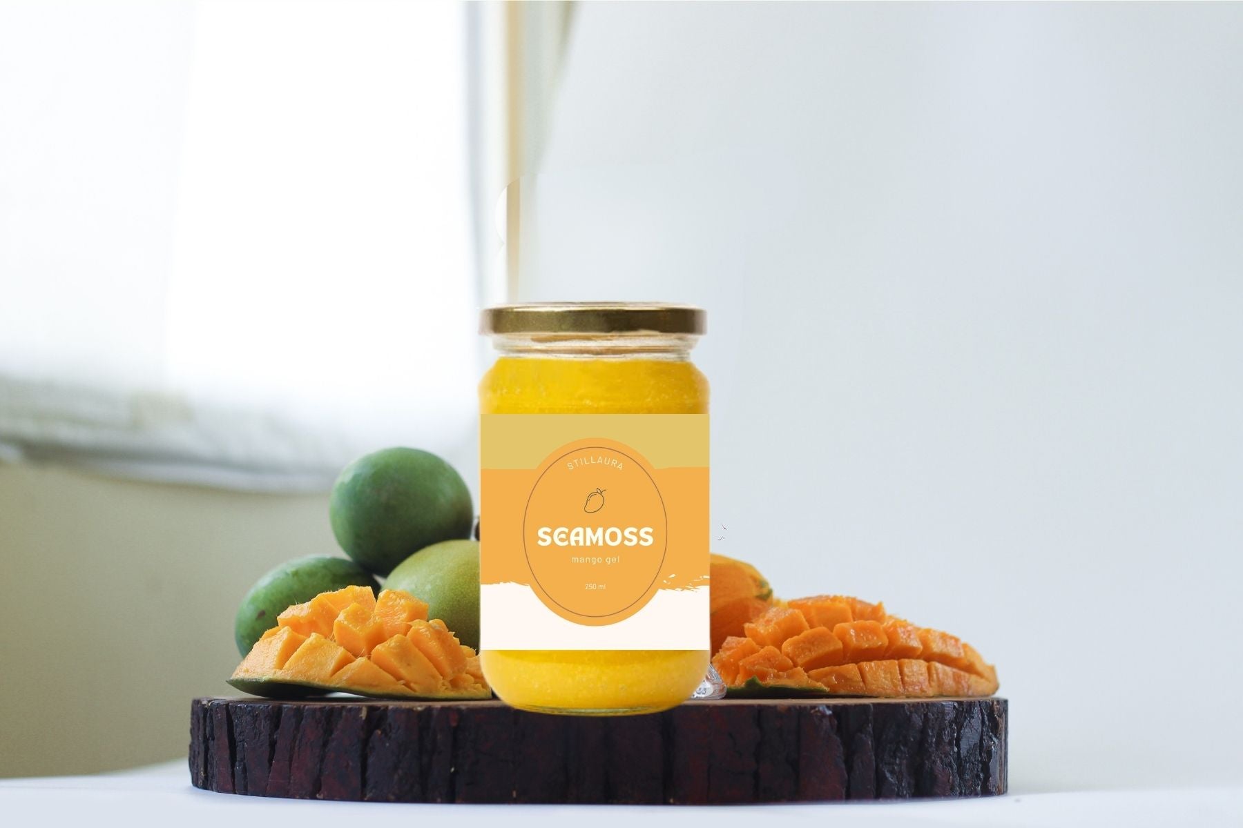 Premium Mango Sea Moss Gel (250 ml)