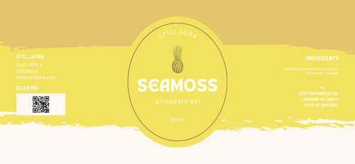 Premium Pineapple Sea Moss Gel (250 ml)